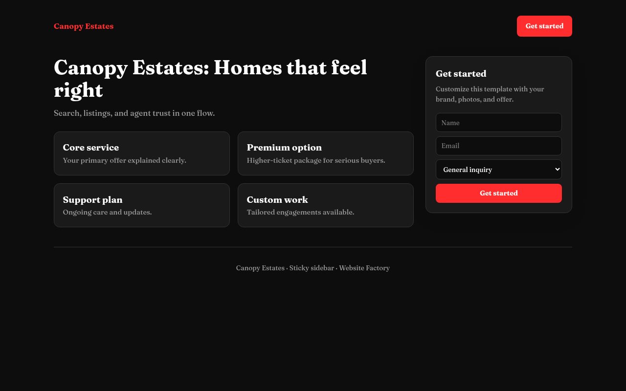 Canopy Estates