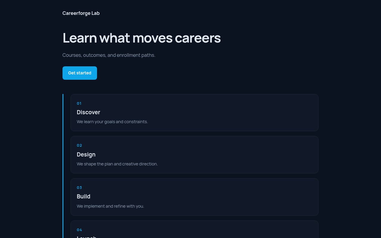 Careerforge Lab