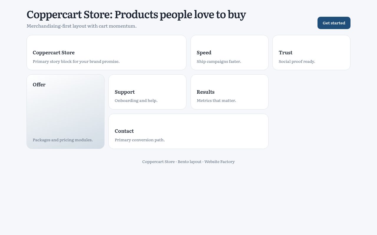 Coppercart Store
