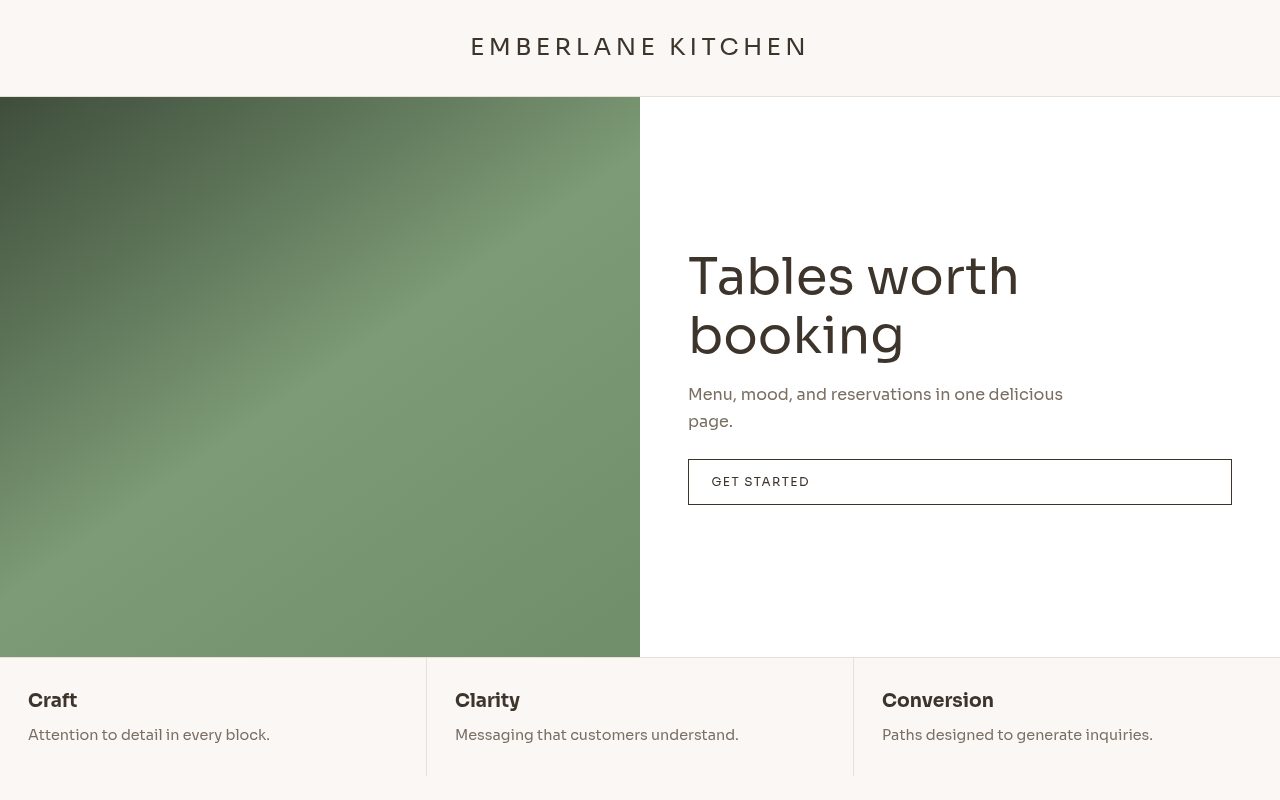 Emberlane Kitchen