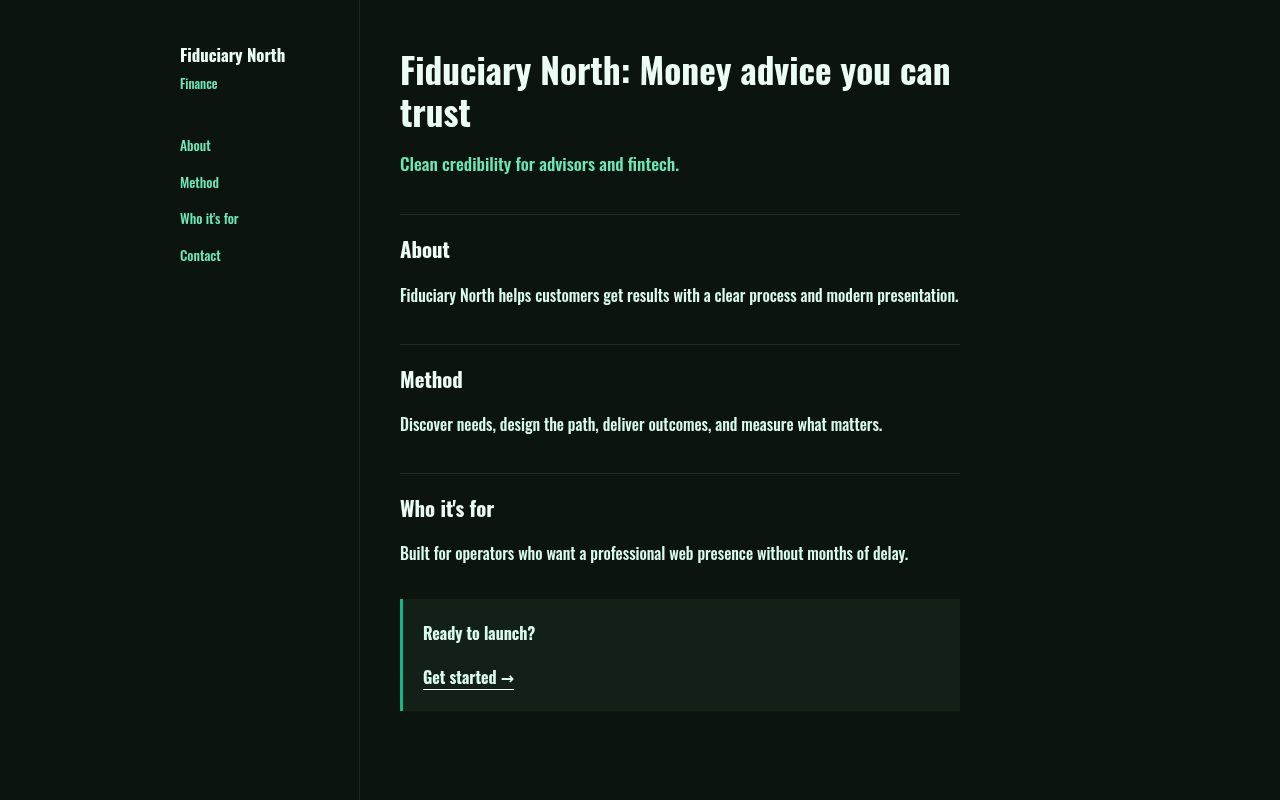 Fiduciary North