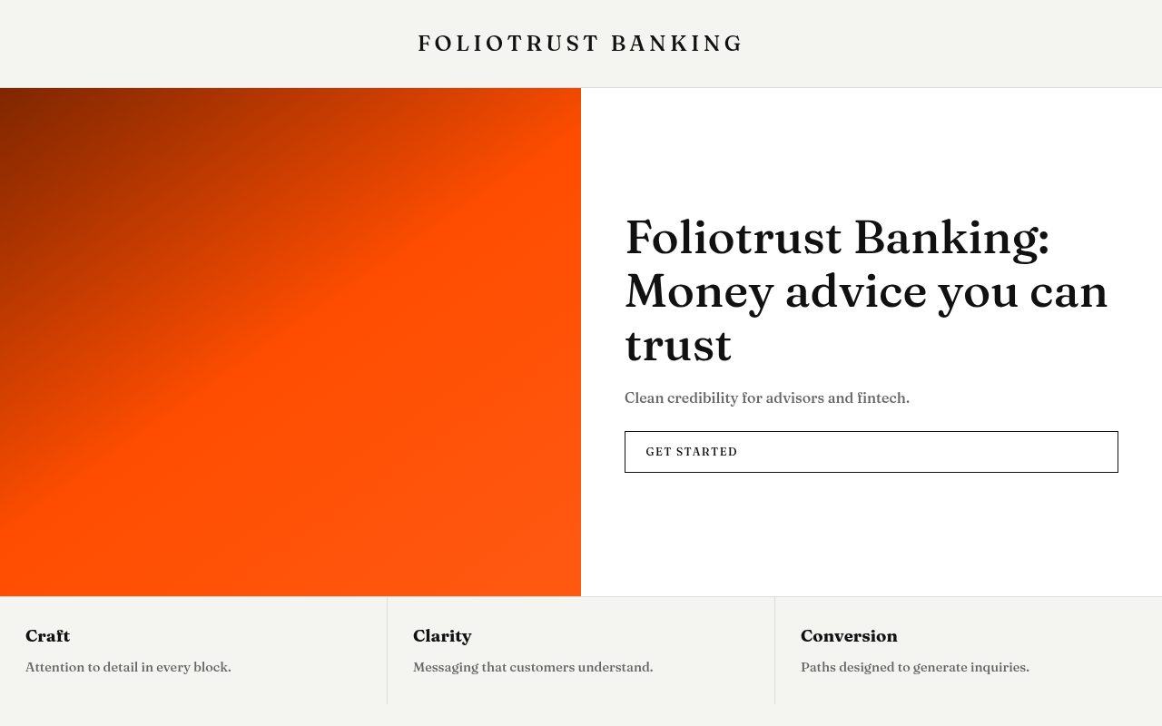 Foliotrust Banking