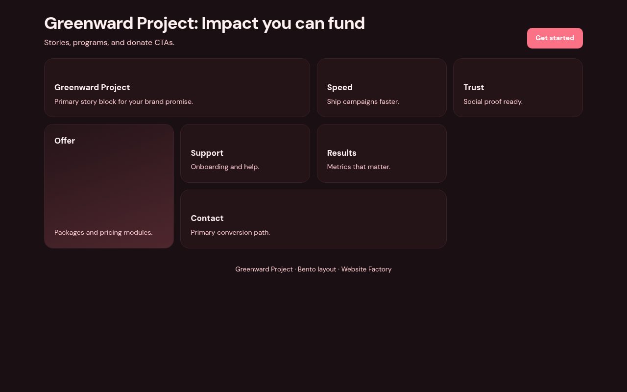 Greenward Project