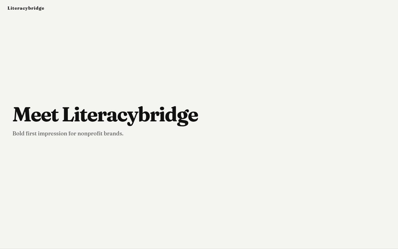 Literacybridge