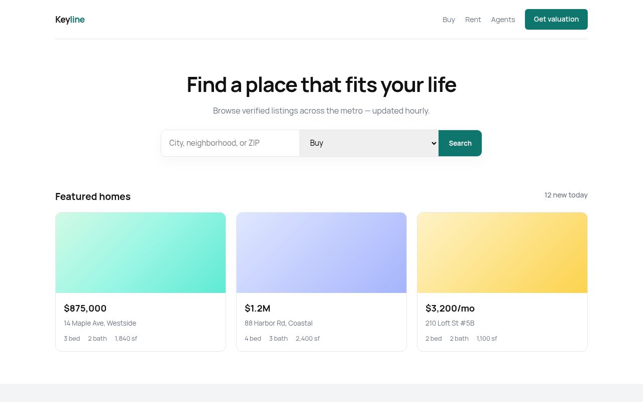 Minimal Real Estate