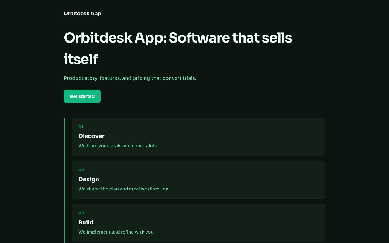 Orbitdesk App