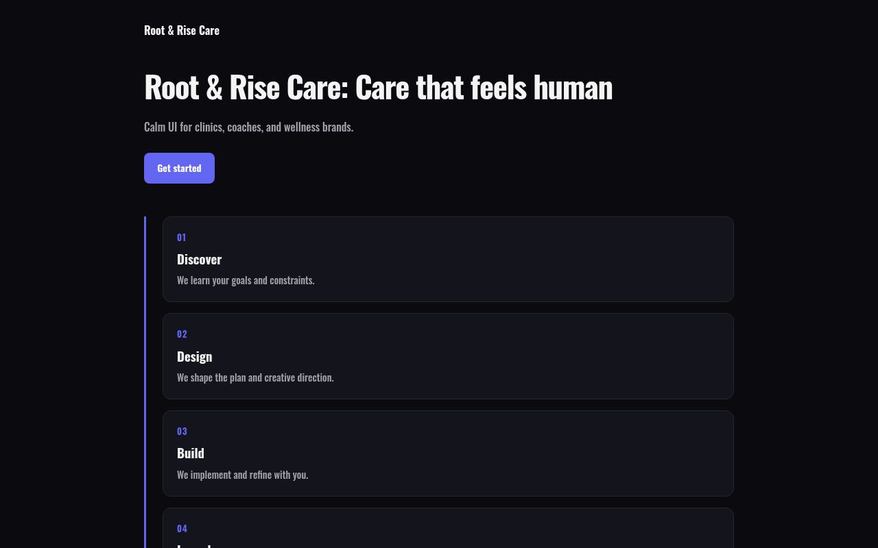 Root & Rise Care