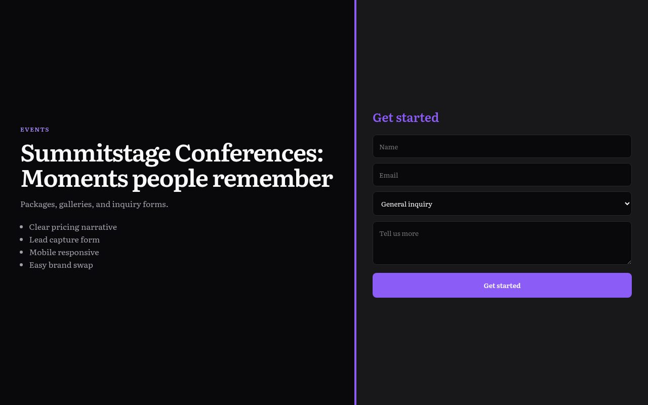 Summitstage Conferences